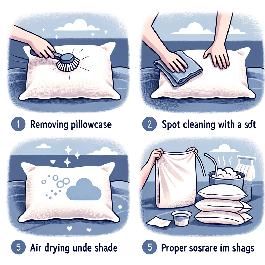 How To Properly Care For And Clean Pillows
